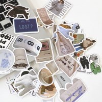 하이틴 리무버블 스티커팩 No.S35 (57매 1set)