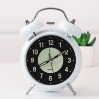 무소음 축광 야광 해머벨 탁상시계 자명종 알람시계
