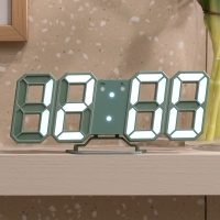 플라이토 블링 인테리어 LED 탁상 벽시계 22.5cm