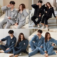 이지코튼 수면잠옷 커플잠옷 신혼부부 파자마 와플코튼 편안한 잠옷