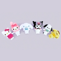 산리오 헤어핀 인형 6종