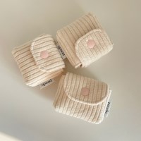 corduroy mini pouch (cream)