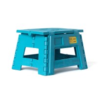 Folding Stool Dump BLUE