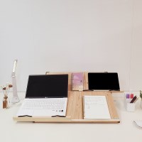 위즈독서대 에이블60 슬라이드 60A2 레일 각도조절 2단독서대