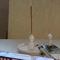 인센스스틱 홀더 향꽂이 나그참파홀더 아미타불 관세음보살 향피우기