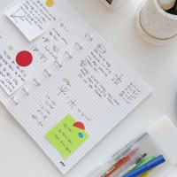 [B02]GRID (A5 버섯노트 8공 속지)