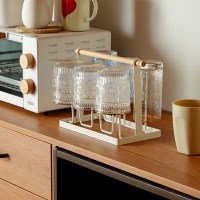 우드스틸 6구 컵건조대 컵걸이