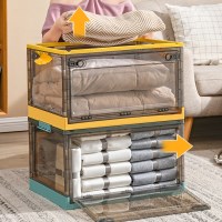 접이식 폴딩박스 다용도 수납 양면 오픈 리빙박스 3color 5size