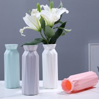 인테리어 화병 심플 컬러 플라스틱꽃병 DD-12230