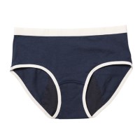 심플 네이비앤크림 위생팬티