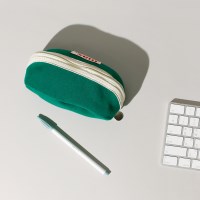 [선론칭]Hapoom pencil cosmetic pouch _ M2M Green