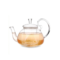 내열 유리 티포트 S 400ml (소) 티팟세트 차주전자