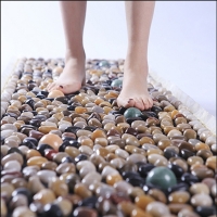 2026년 신상  천연 자갈 지압매트 조약돌 발지압판 주방매트