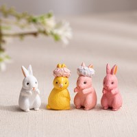 [데코봉봉]숲속 토끼 미니어처 1P