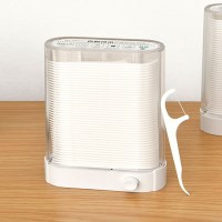 스탠드형 치실 디스펜서 88 대용량 치실케이스 치간이쑤시개 치실통