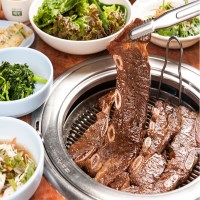 [상호맘] 간편 캠핑세트 C(LA식 돼지양념갈비/양념 곱창) 총 2kg