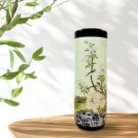 민화담음 슬림 텀블러 A [화조도] 550ml