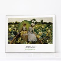 포스터 - Lotus lilies a3