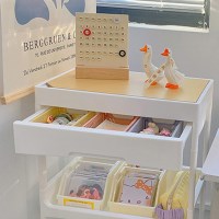 이동식트롤리 수납장 이동식선반 틈새선반 3단 4단 트롤리