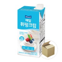 [냉장]매일 휘핑크림 유지방 35% 1L 1박스(12개)