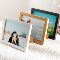 슬림모던액자 사진 액자 포스터 인테리어 원목 나무 거실 웨딩 포토 