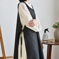 원피스형 앞치마 카페 어린이집 앞치마 에이프런 3색
