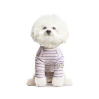 봄 스트라이프 티셔츠 [ 바이올렛 ]