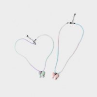 Nabi ombre beads necklace (2colors)