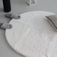 보들샤기 원형러그 4color