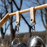 모노플랫 캠핑후크 베이지 1입 인디언행어 텐트 고리