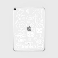WHITE DRAWING COVY GARDEN(아이패드-클리어하드)