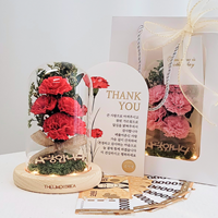 투게더 카네이션 유리돔 무드등 부모님 어버이날 선물