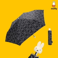 블랙미피 미피손잡이 자외선차단 80% 우산 3단 우양산 MIL-2202