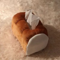 홈카페 식빵 모양 티슈 커버 케이스 인테리어 소품