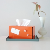 와이캐비닛 컬러 철재 티슈케이스 각티슈커버 HIGH