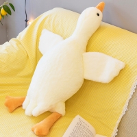 대형 오리 거위 인형 90cm 애착 대왕오리인형 바디필로우 롱쿠션