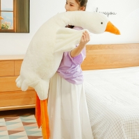 대형 오리 거위 인형 160cm 애착 대왕오리인형 바디필로우 롱쿠션