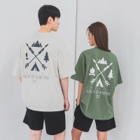 앨빈클로 캠핑 스피릿 오버핏 반팔티 AST4874 (3 COLOR)