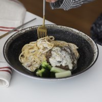 산도 파스타 깊은 접시 23cm