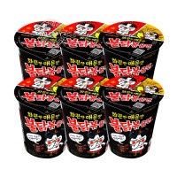 삼양식품 불닭볶음면 소컵 70g 6입