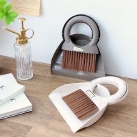 데스크 미니 빗자루 쓰레받이 세트 (2color)