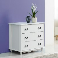 플라워 3단 서랍장