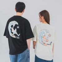 앨빈클로 드렁큰 서퍼보이 오버핏 반팔티 AST4973 (3 COLOR)