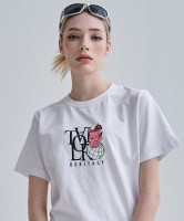 엔젤셀폰 티셔츠 (화이트)