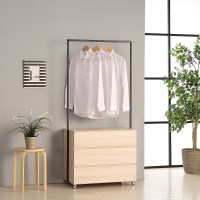 가렌 드레스룸 3단 이동식 행거 800