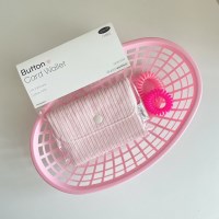 button card wallet_corduroy (light pink)