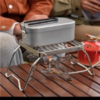 캠핑 초경량 스테인리스 버너 그리들 받침대