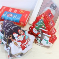 트리모양 틴박스 크리스마스 선물용 틴케이스