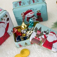 3P세트 직사각 틴박스 캔디 초콜릿 쿠키 액세서리 선물 케이스