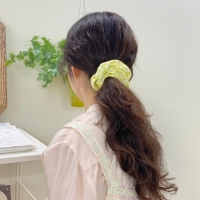 Hair Scrunchies [Canola Flower]